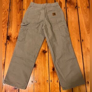 Carhartt carpenter pants, Boys 12/Womens 00